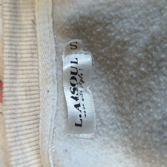 Crewneck Sweater with Foxes - Picture 3 of 4